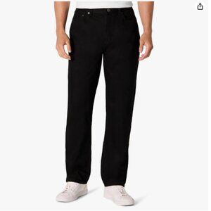 Amazon Essentials Men's Relaxed-Fit Jeans - Black - Size 38W X 28L